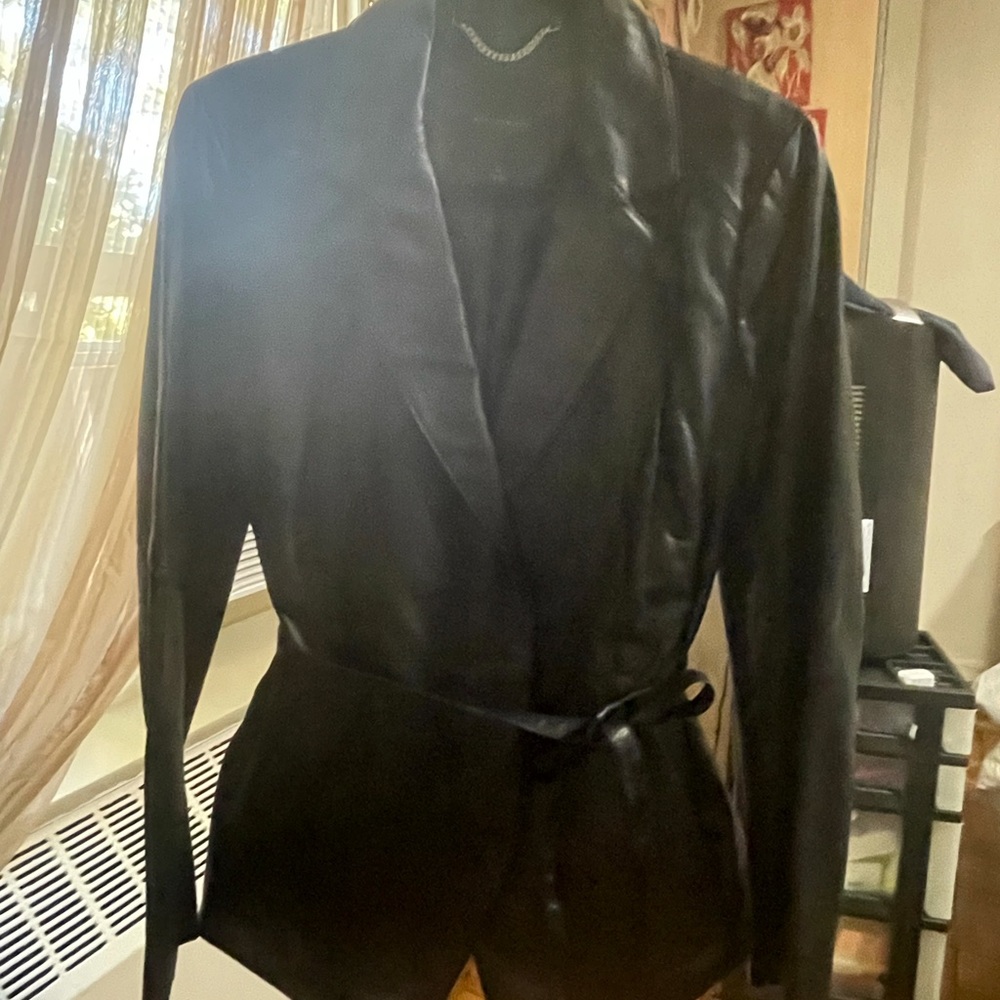 NEW- Andrew Marc, Marc New York Black Real Leather Jacket